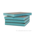 Blue Zirconium Corundum Abrasif Sponge Pads pour meubles